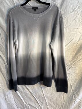 Alala Women’s Gradient Gray Crewneck Sweatshirt NWOT